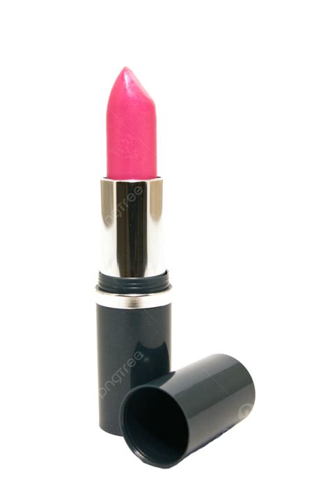 Pink Lipstick With Lid Open, White, Style, Design PNG Transparent Image ...