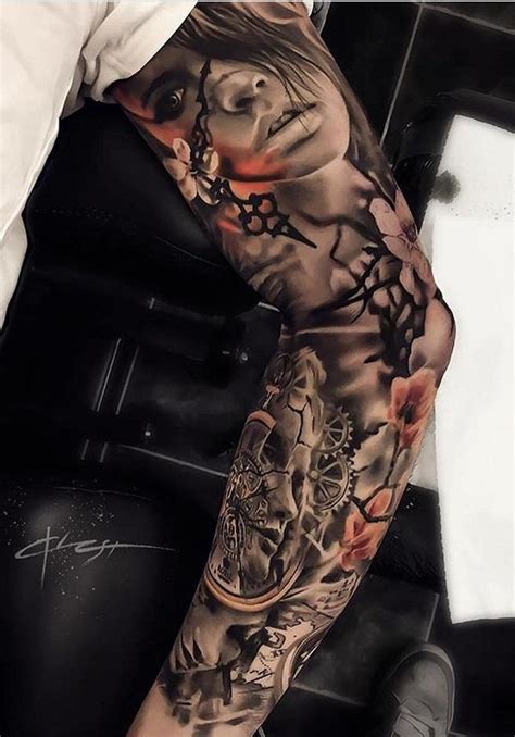 95 Awesome Examples of Full Sleeve Tattoo Ideas | Art and Design