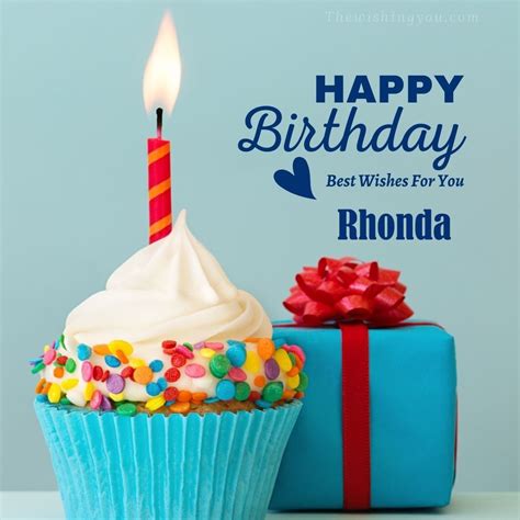 100+ HD Happy Birthday Rhonda Cake Images And Shayari