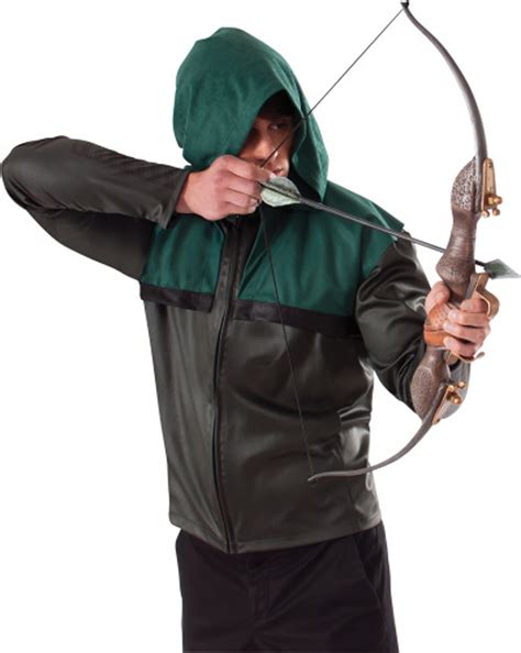 Green Arrow Bow and Arrow Set - PartyBell.com