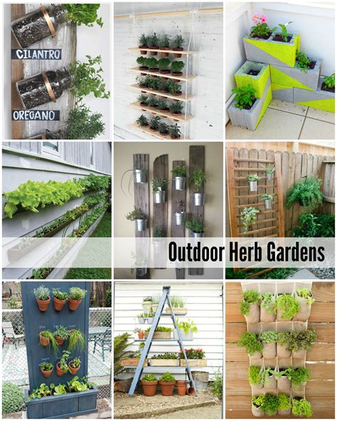 Outdoor Herb Garden Ideas - The Idea Room