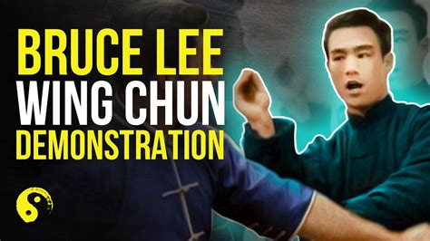 Bruce Lee Wing Chun Demonstration - YouTube