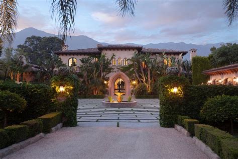 Tour an Old World–Inspired Manor in Montecito | Mediterranean mansion ...