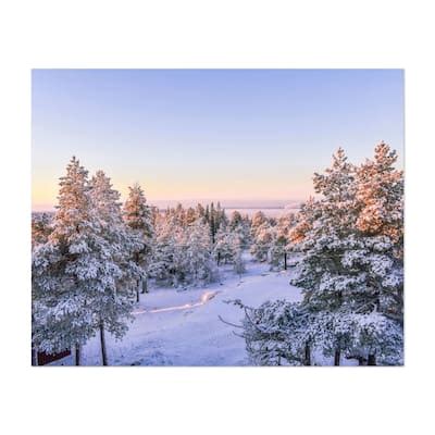 Lapland Finland Lapland winter landscape 1 Landscape Art Print/Poster ...