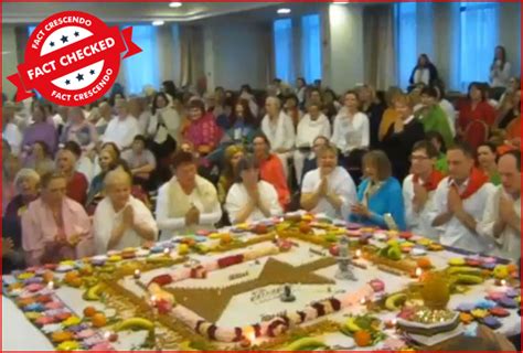 Old video from Croatia shared as Sri Rudra stotra chanting in the White ...