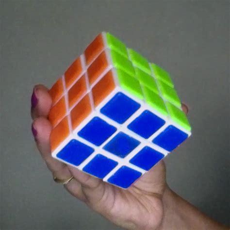 Solved My First Rubik's Cube