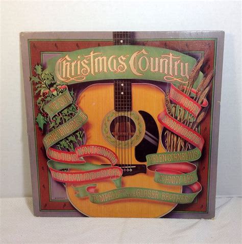 Various "Christmas Country" 1981 LP Album Vinyl Record 12 inch 33 RPM Holiday | Christmas albums ...