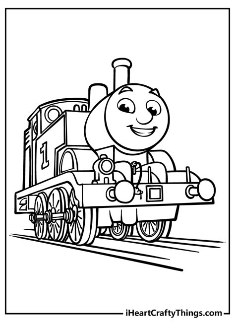 Thomas Train Coloring Pages