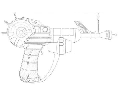 How To Draw A Ray Gun From Black Ops