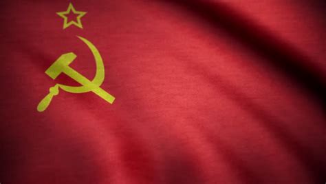 Soviet union flag Footage | Stock Clips