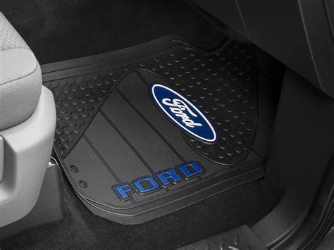 TruShield Ford Logo F-150 Factory Floor Mat T526386 (09-15) - Free Shipping