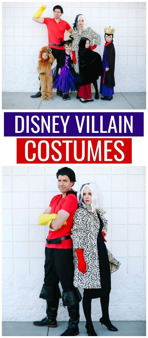 Our Disney Villains Family Costumes | Disney villain costumes, Villain ...