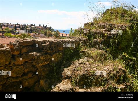 Ancient Side ruins in Turkey Kemer Antalya Stock Photo - Alamy