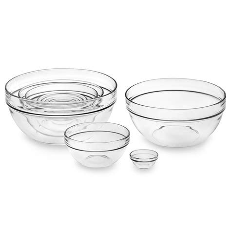 Glass Mixing Bowl 10-Piece Set | Williams Sonoma