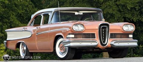 1958 Edsel Ranger 4-Door Sedan | Edsel, Classic cars trucks, Car ford