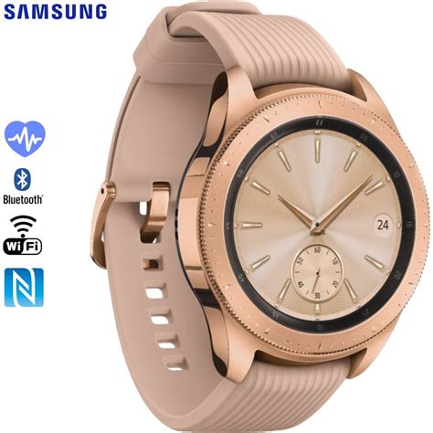 Samsung SM-R810NZDAXAR Galaxy Watch Smartwatch 42mm Stainless Steel - Rose Gold - (Renewed ...