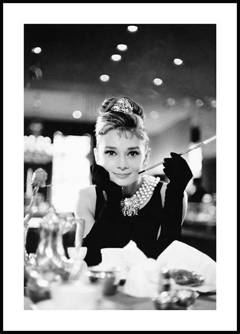 Audrey Hepburn posters - Iconic posters black and white