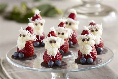 Strawberry Santa | Christmas Dessert Recipe | Driscoll's | Recipe | Christmas food, Christmas ...