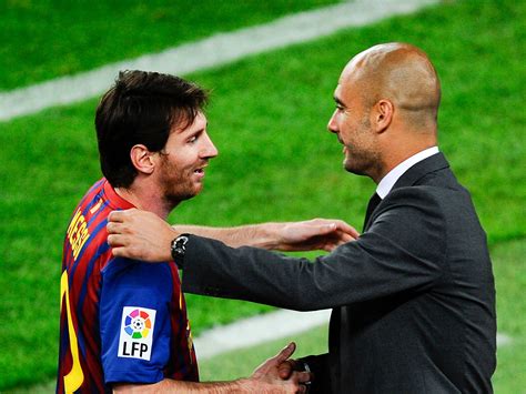 Pep Guardiola says he would not replace any Man City player with Lionel ...