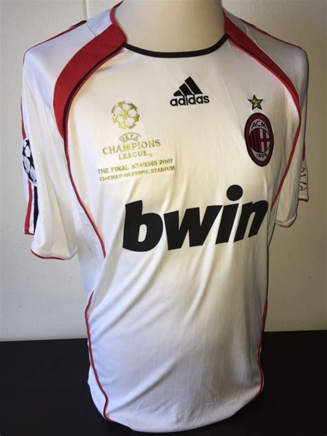 Andrea Pirlo/ AC Milan - Uefa Champions League final shirt 2007; AC ...