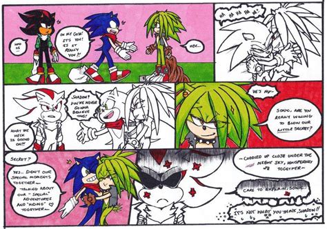 Sonadow/Manourge Comic | Sonic the Hedgehog! Amino