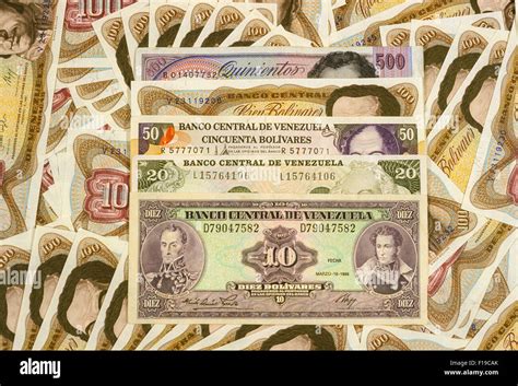 Venezuela currency bolivar hi-res stock photography and images - Alamy