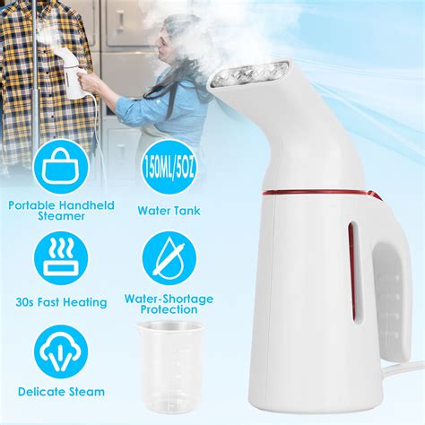 Steamer for Clothes, iMounTEK Portable Handheld Travel Electric Steamer ...