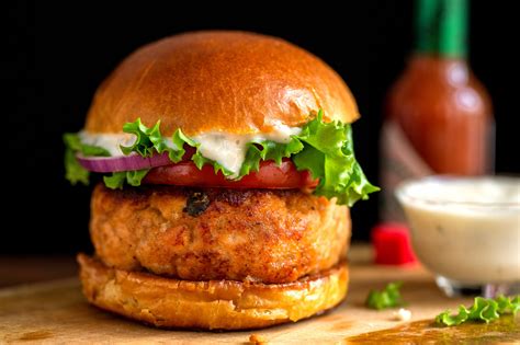 Salmon Burgers Recipe - NYT Cooking