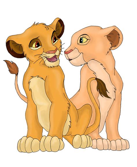 Simba and Nala by zelda-Freak91 on DeviantArt