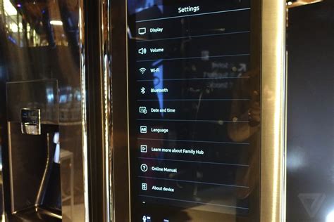 Samsung outs a smart refrigerator with cameras and an interactive ...