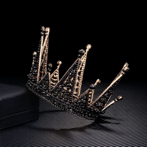 The Black Queen Mini Crown | Mini crown, Black queen, Gothic princess