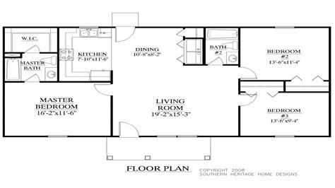 3 Bedroom 1200 Sq Ft House Plans: Creating A Perfect Balance Of Style ...