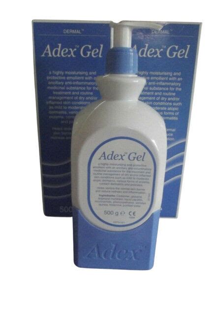 Dermal Adex Moisturiser Gel for Women - 500g for sale online | eBay