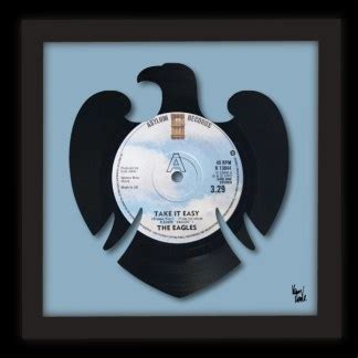 Take It Easy- Eagles (1972) - Kenny Deane Vinyl Art