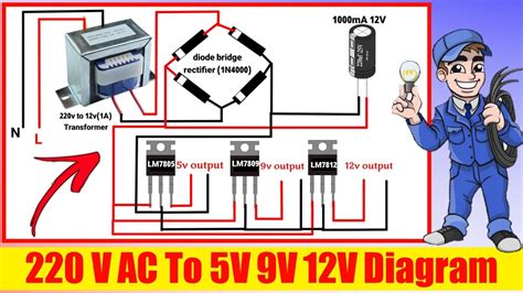 Circuit Diagram 12v Dc Power Supply