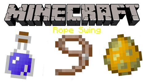 Minecraft - Swing Rope - YouTube