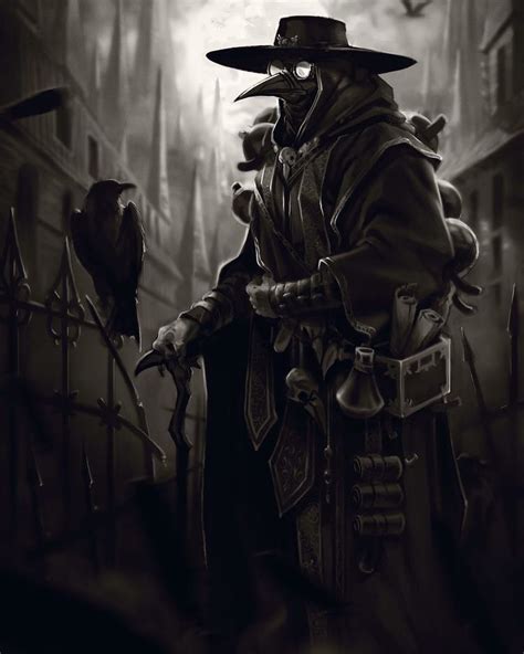 Plague Doctor Art by Lucas St. Martin #Painting #Drawing #Fantasy #ConceptArt #DigitalArt #Art # ...