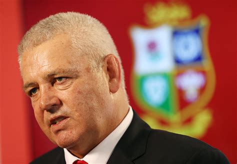 Warren Gatland lays out his blueprint for future Lions rugby tours