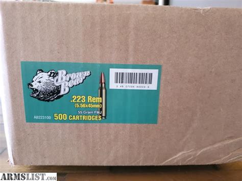 ARMSLIST - For Sale: 223 bulk ammo