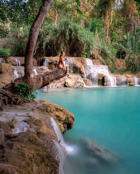 💦 Kuang Si Falls (Laos): Ultimate 2024 Guide + Secret Pools ⋆ We Dream of Travel Blog