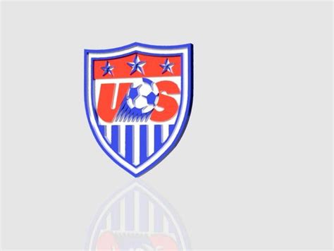 USMNT Logo by landsharkxx 3d model