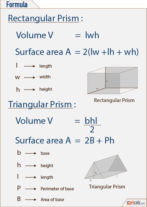 What Is The Area Of Prism Formula - UDWZO