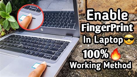 How To Enable FingerPrint In Laptop - YouTube