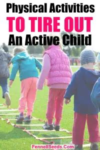 Physical Activities and Toys To Tire Out An Active Child