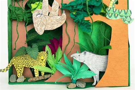 Rainforest Diorama • K4 Craft