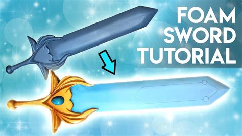 EVA Foam Cosplay Sword Tutorial (She-Ra) - YouTube