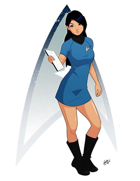 Star Trek Commission Pin Up | Star trek cosplay, Star trek characters, Star trek art