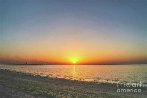 Sunset In Shuwaikh Beach, Kuwait Photograph by Du-marc Mills - Fine Art ...