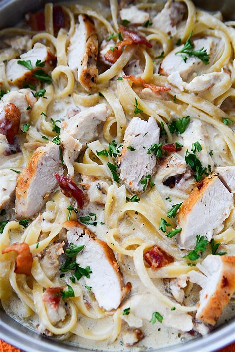 Creamy Chicken & Bacon Pasta - My Incredible Recipes