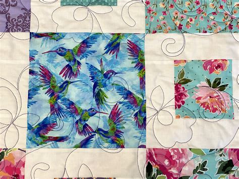 Melanie’s Birds & Blooms Quilt! – Lady Bird Quilts